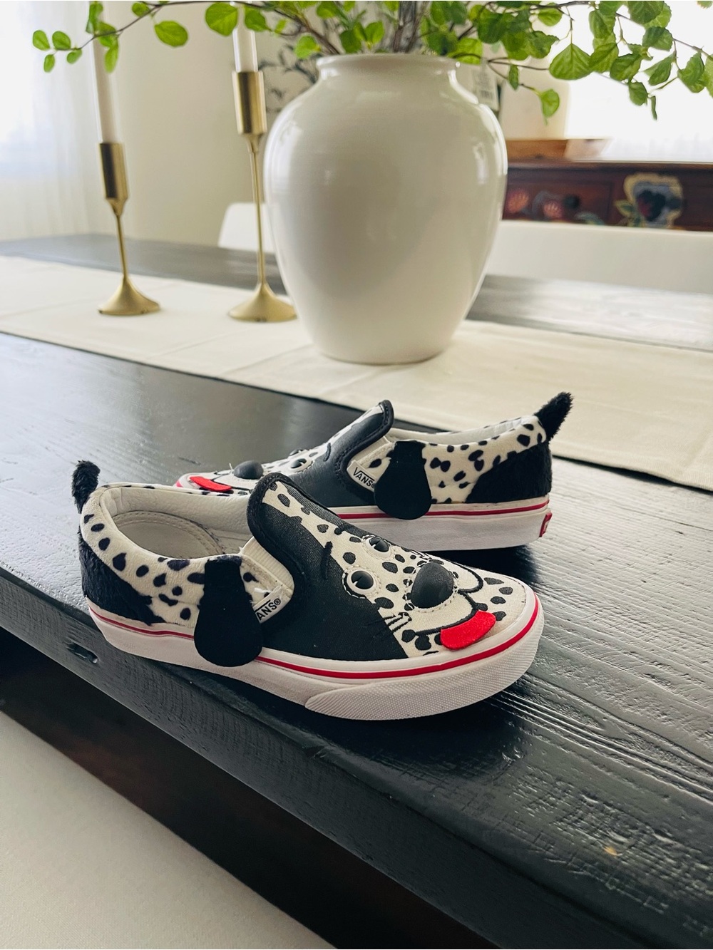Vans dog shoes sz 13 kids